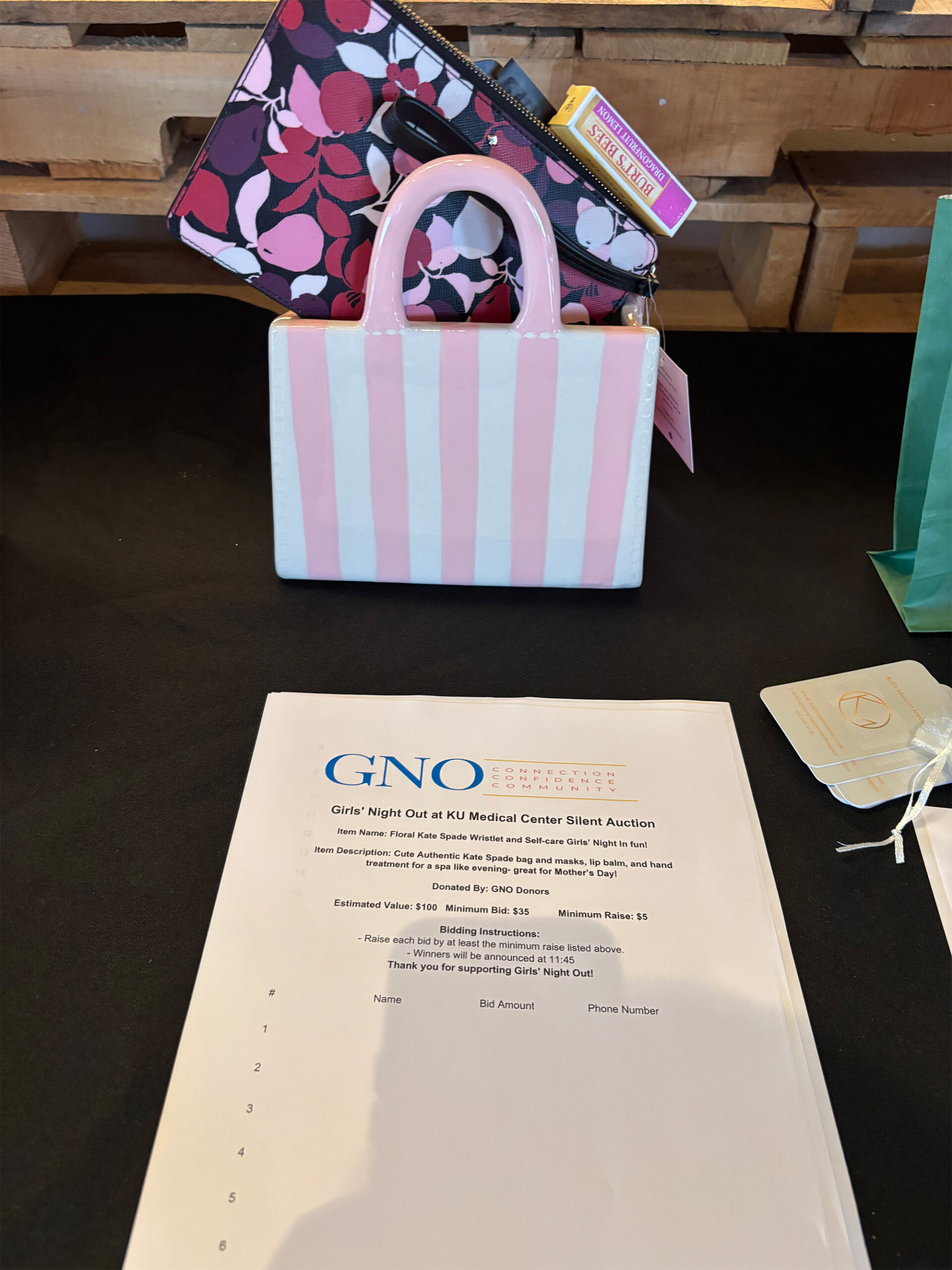 Girls' Night Out at KU Medical Center Silent Auction